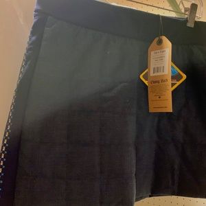 AlpnRock Women's Alpine Down Mini Skirt Navy XS